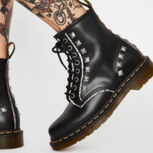 Dr. Martens Dr Martens 1460 Studded Boots 